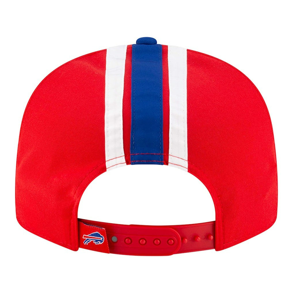 Buffalo Bills New Era Throwback Helmet 9FIFTY Snapback Hat Red