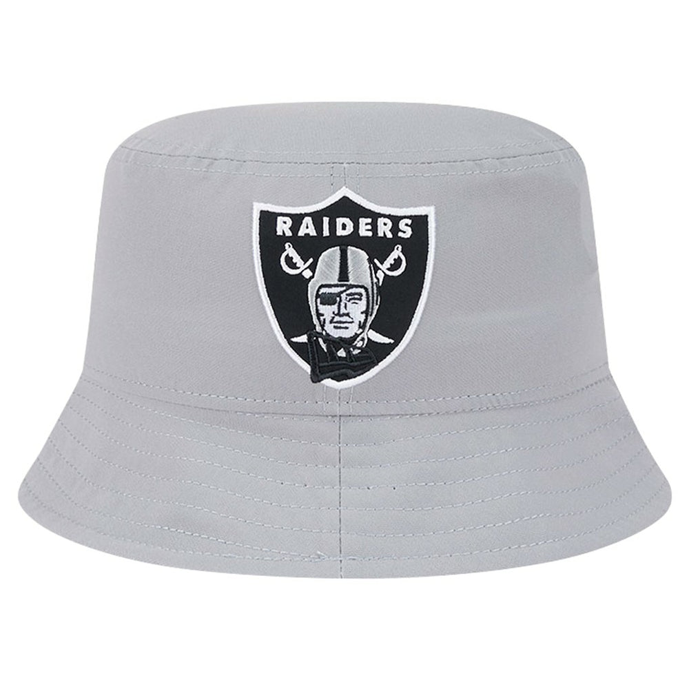 Las Vegas Raiders New Era Helmet Bucket Hat Gray