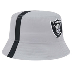 Las Vegas Raiders New Era Helmet Bucket Hat Gray