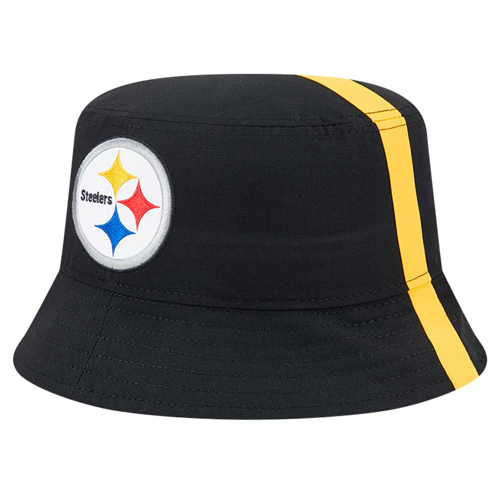 Pittsburgh Steelers New Era Helmet Bucket Hat Black