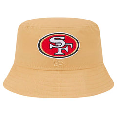 San Francisco 49ers New Era Helmet Bucket Hat Gold