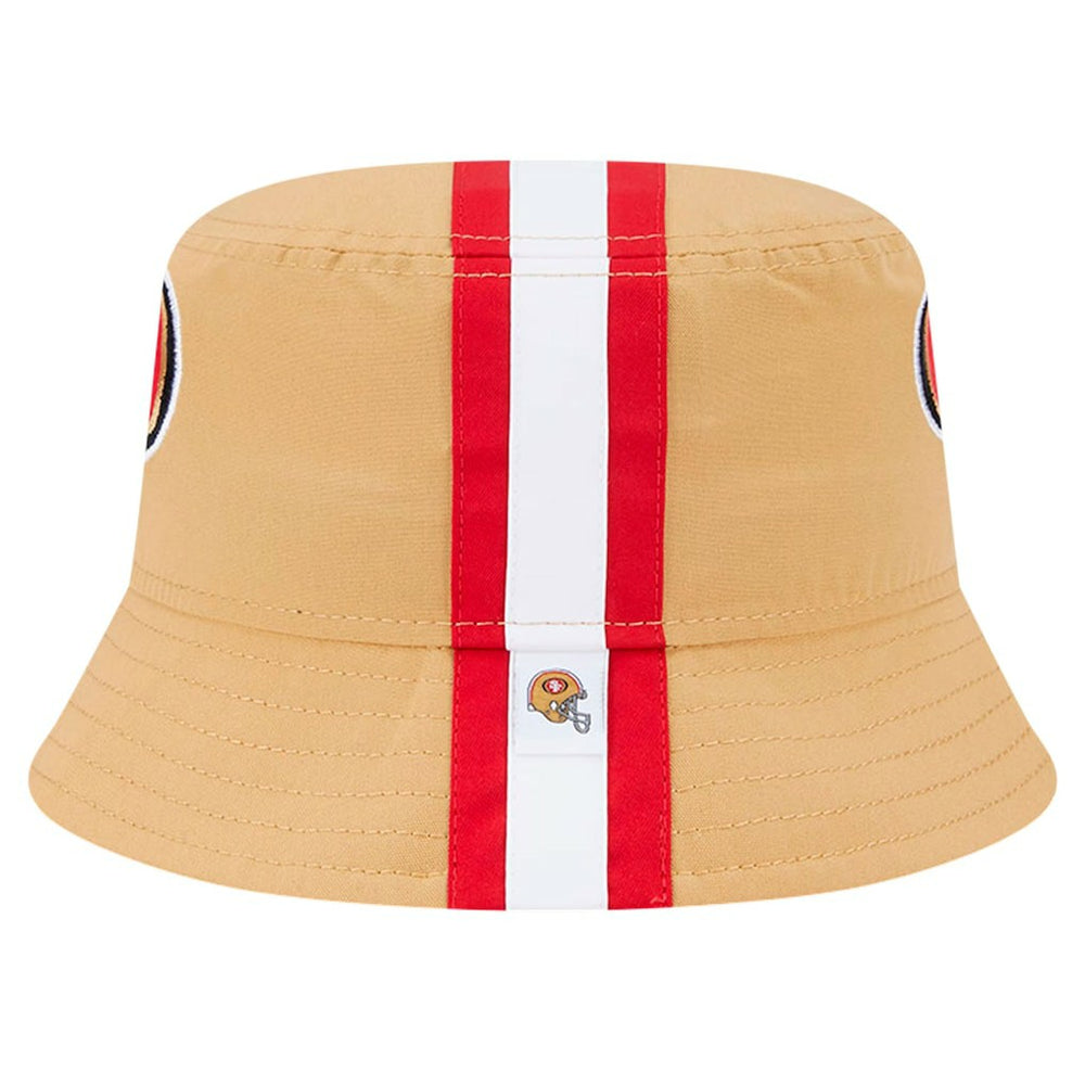 San Francisco 49ers New Era Helmet Bucket Hat Gold