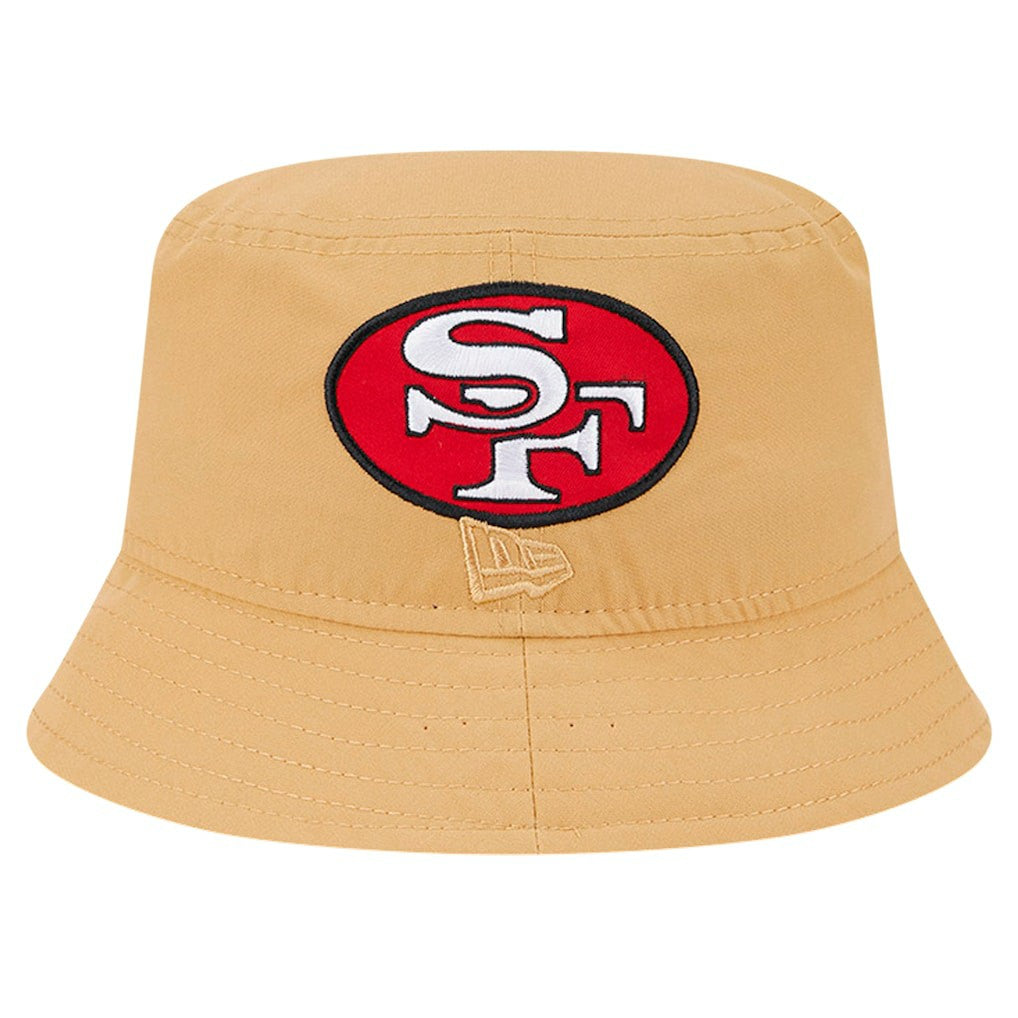San Francisco 49ers New Era Helmet Bucket Hat Gold