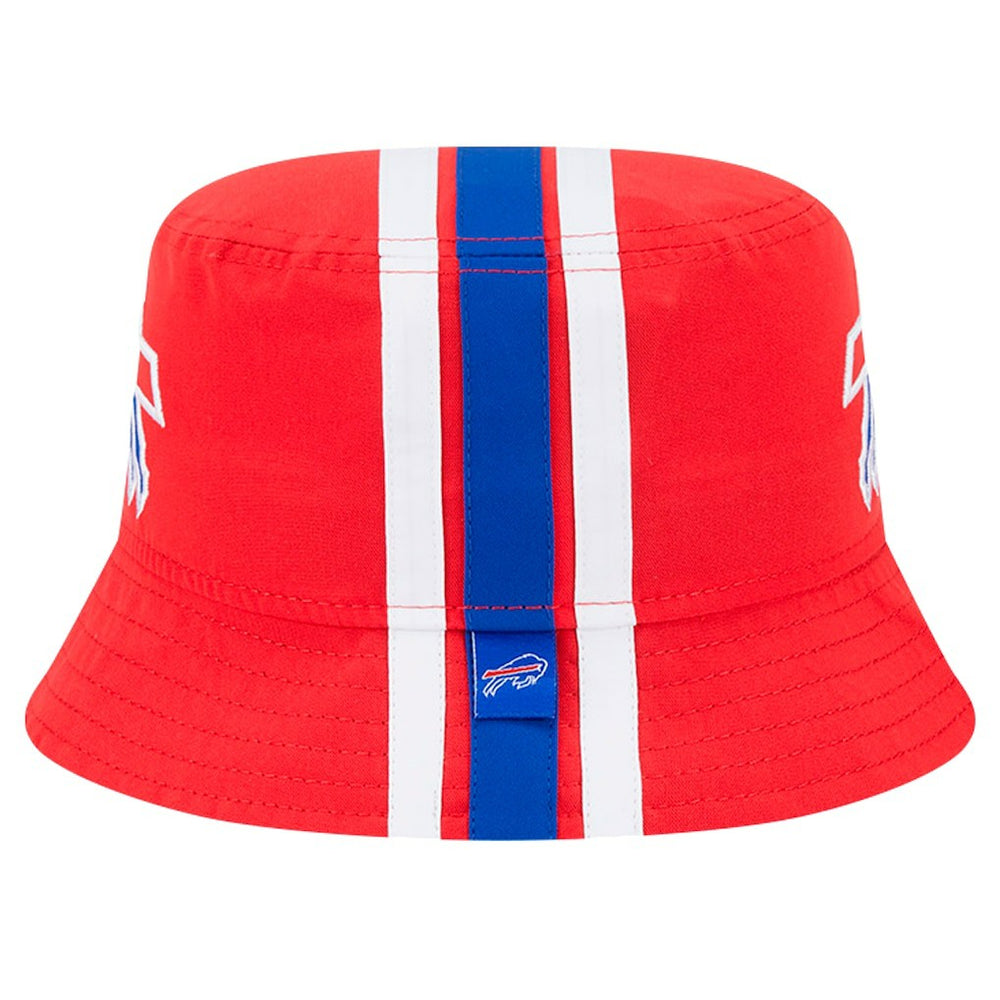 Buffalo Bills New Era Helmet Bucket Hat Red