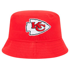 Kansas City Chiefs New Era Helmet Bucket Hat Red