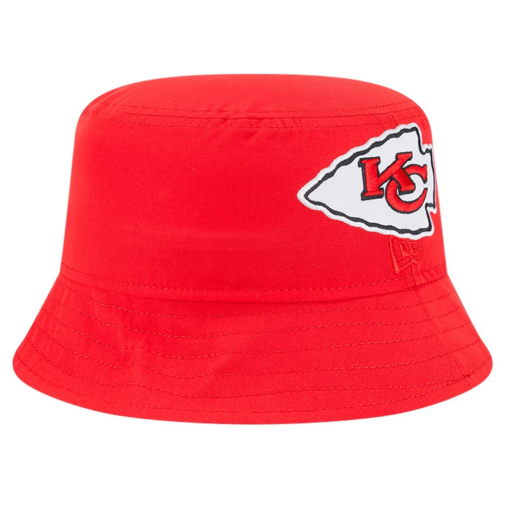 Kansas City Chiefs New Era Helmet Bucket Hat Red
