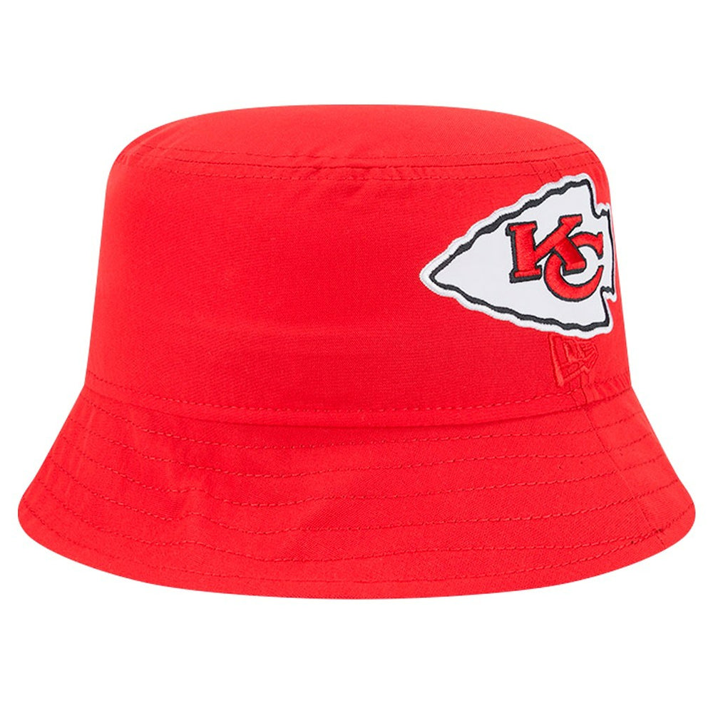 Kansas City Chiefs New Era Helmet Bucket Hat Red
