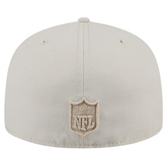 Cleveland Browns New Era Color Pack 59FIFTY Fitted Hat Stone