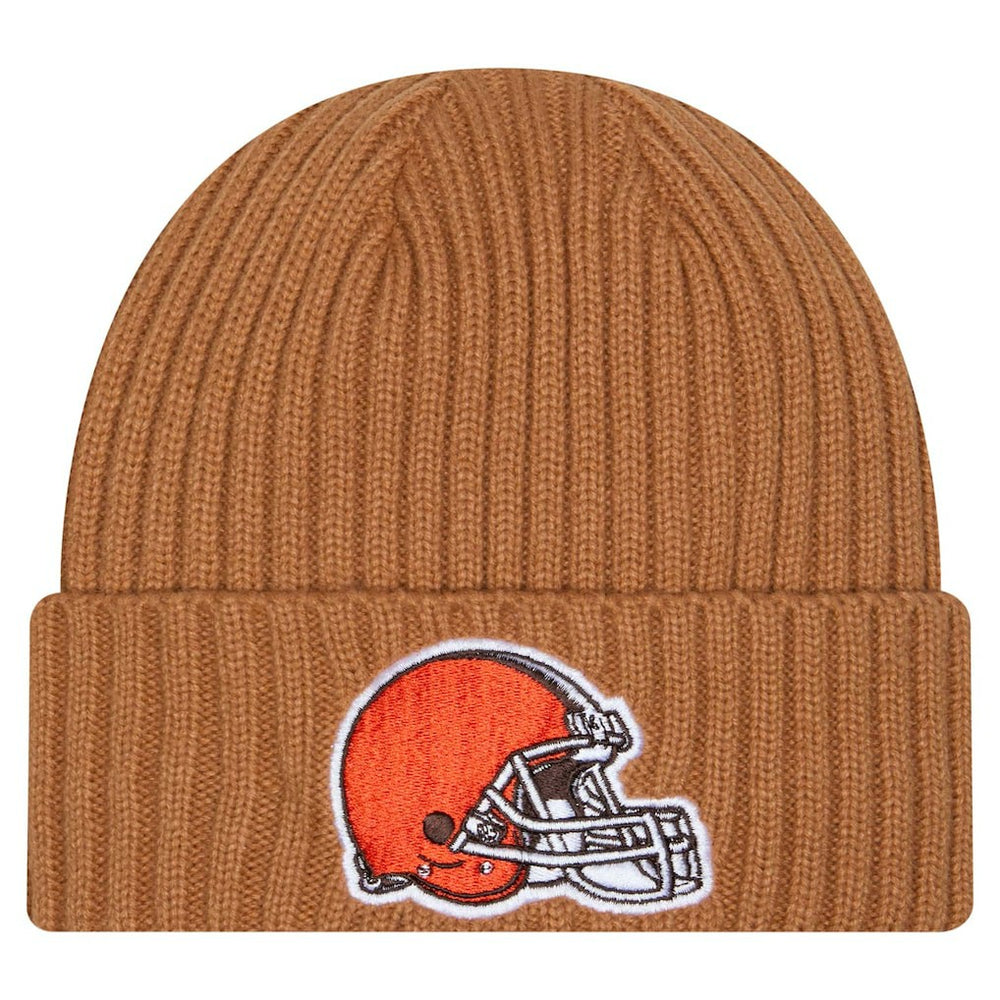 Cleveland Browns New Era Color Pack Cuffed Knit Hat Tan