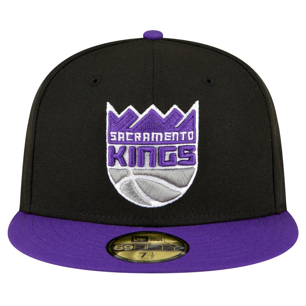 Sacramento Kings 2-Tone 59FIFTY Fitted Hat Black/Purple