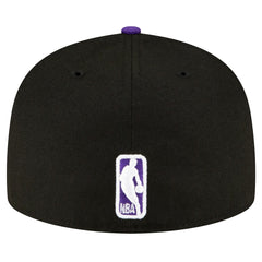 Sacramento Kings 2-Tone 59FIFTY Fitted Hat Black/Purple