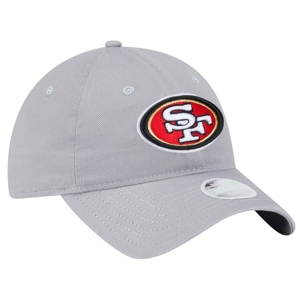 San Francisco 49ers New Era Women's Main 9TWENTY Adjustable Hat Gray