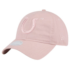 Indianapolis Colts New Era Women's Main 9TWENTY Adjustable Hat Light Pink