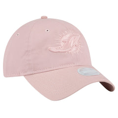 Miami Dolphins New Era Women's Main 9TWENTY Adjustable Hat Light Pink