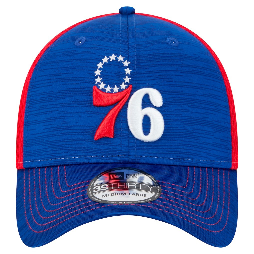 Philadelphia 76ers Active Tech Neo Flex 39THIRTY Flex Hat Royal/Red