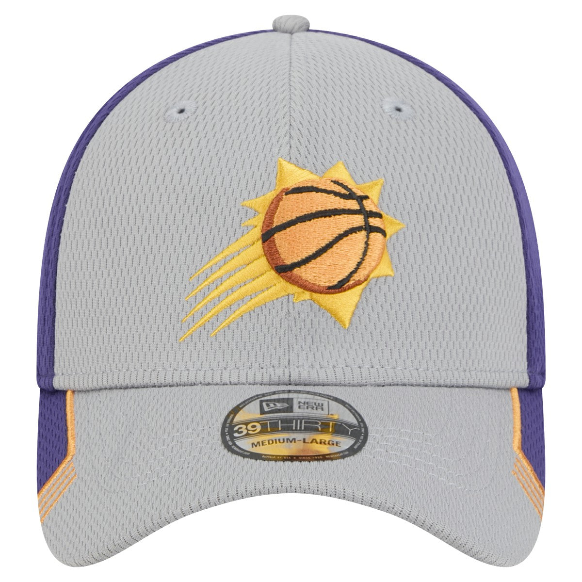 Phoenix Suns Active Trim 39THIRTY Flex Hat Gray/Purple
