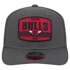 Chicago Bulls Team Elevated Patch 9SEVENTY Adjustable Hat Graphite