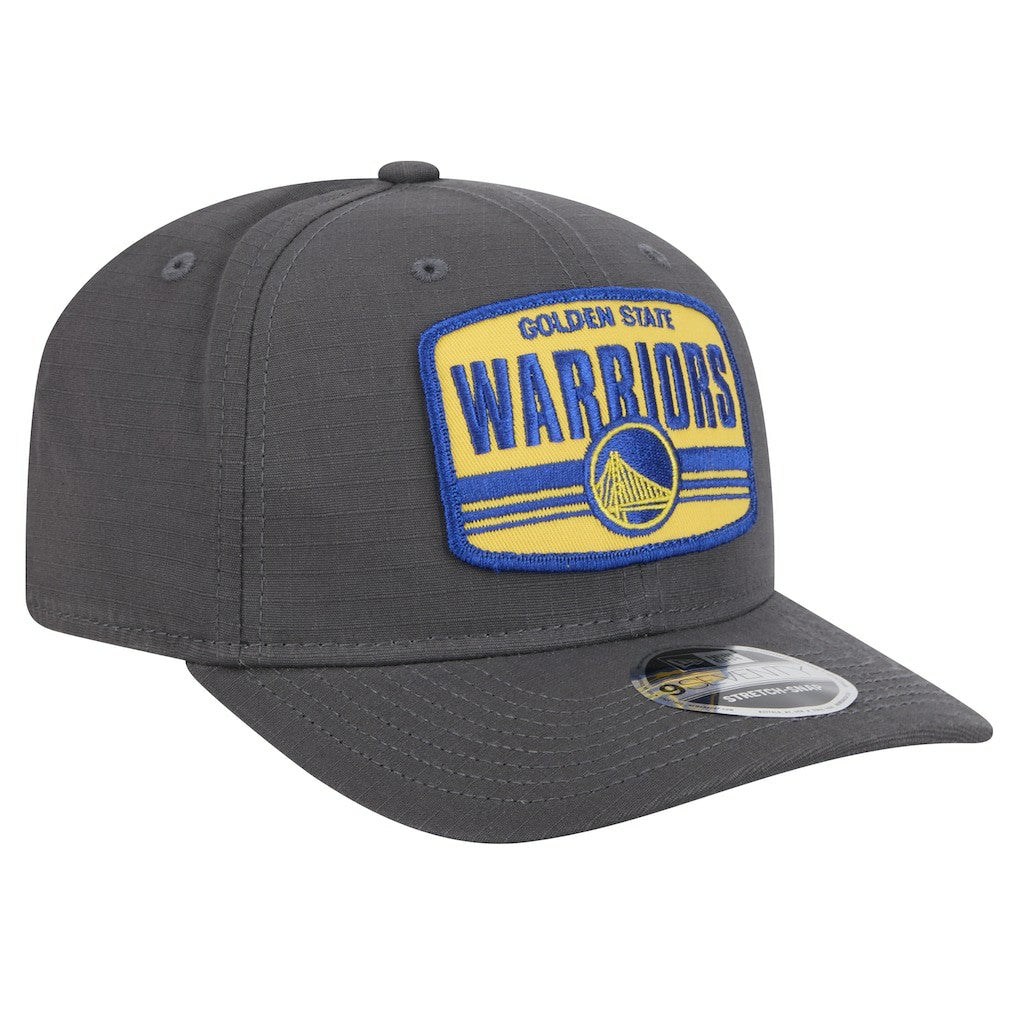 Golden State Warriors Team Elevated Patch 9SEVENTY Adjustable Hat Graphite