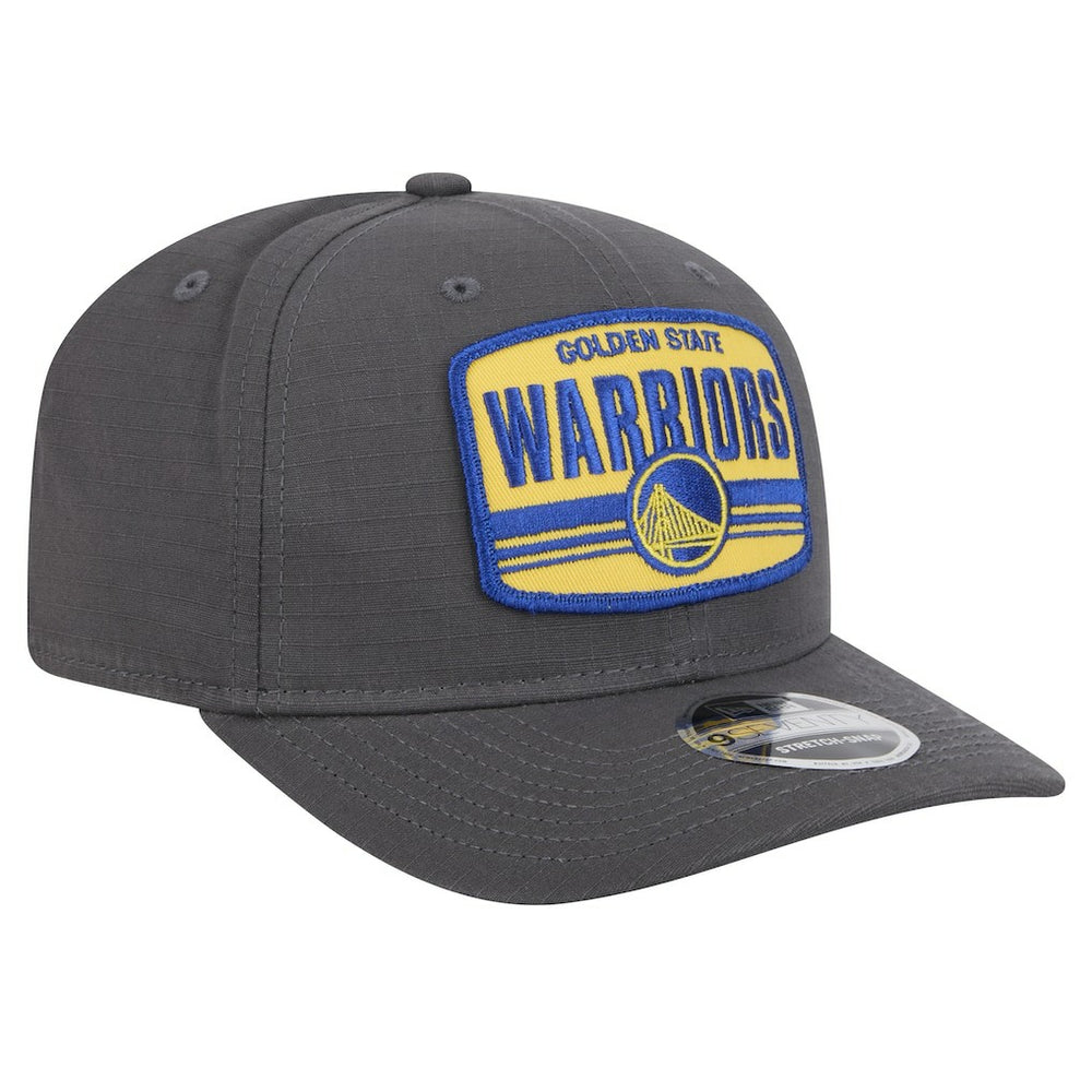 Golden State Warriors Team Elevated Patch 9SEVENTY Adjustable Hat Graphite