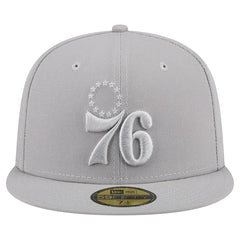 Philadelphia 76ers Color Pack 59FIFTY Fitted Hat Gray