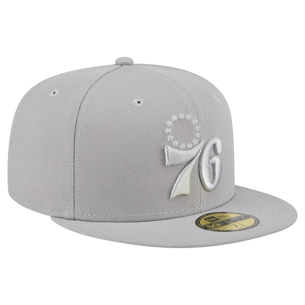 Philadelphia 76ers Color Pack 59FIFTY Fitted Hat Gray