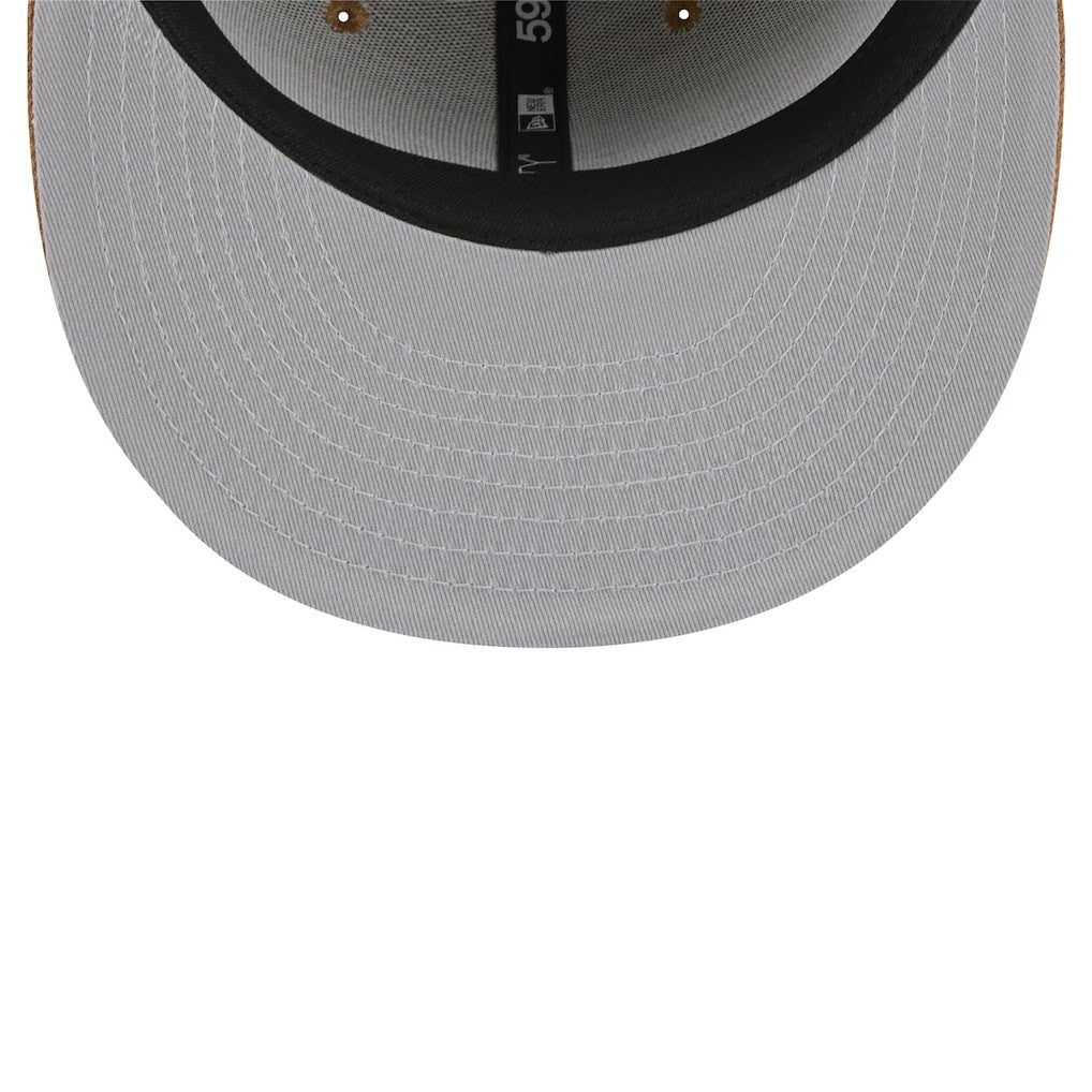 Philadelphia 76ers 59FIFTY Fitted Hat Tan