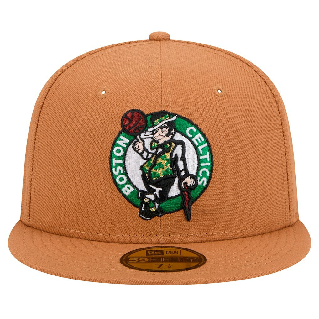 Boston Celtics Color Pack 59FIFTY Fitted Hat Tan