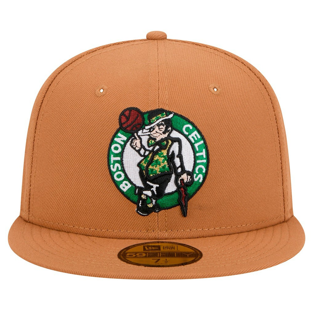 Boston Celtics Color Pack 59FIFTY Fitted Hat Tan