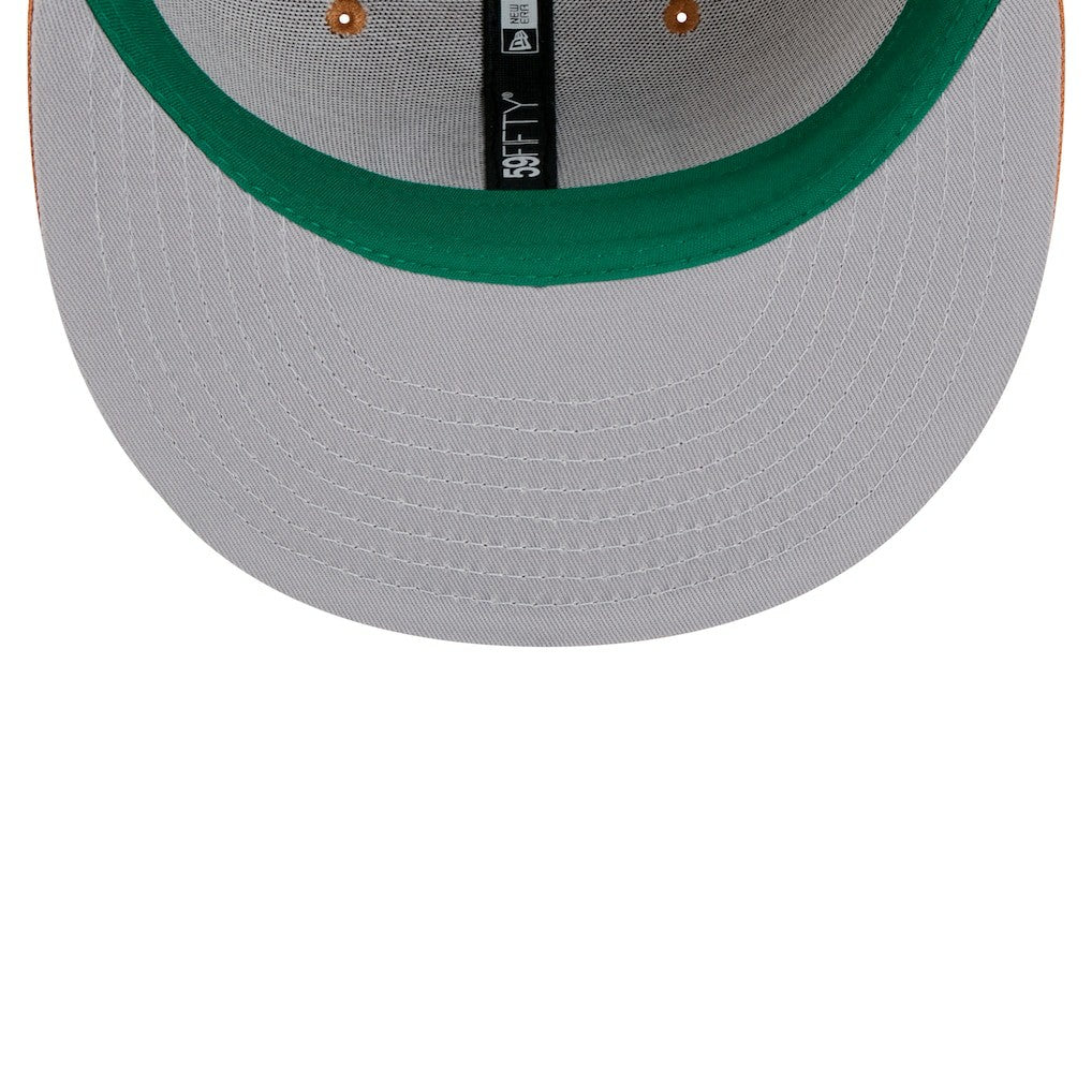 Boston Celtics Color Pack 59FIFTY Fitted Hat Tan