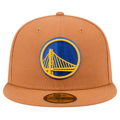 Golden State Warriors Color Pack 59FIFTY Fitted Hat Tan