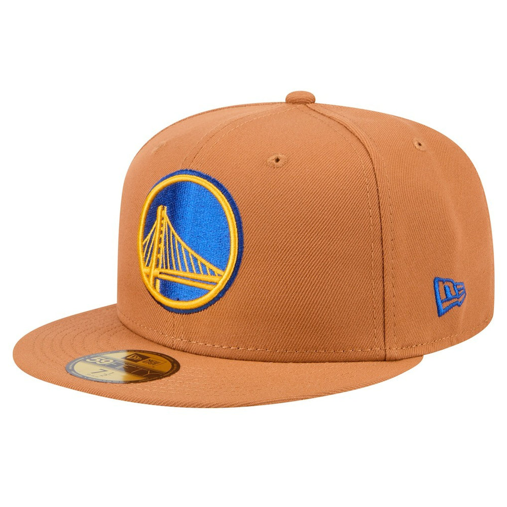 Golden State Warriors Color Pack 59FIFTY Fitted Hat Tan