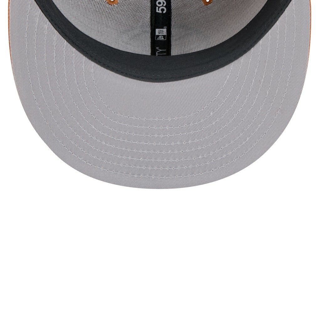 Brooklyn Nets Color Pack 59FIFTY Fitted Hat Tan