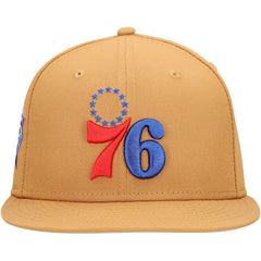 Philadelphia 76ers Color Pack 9FIFTY Snapback Hat Tan