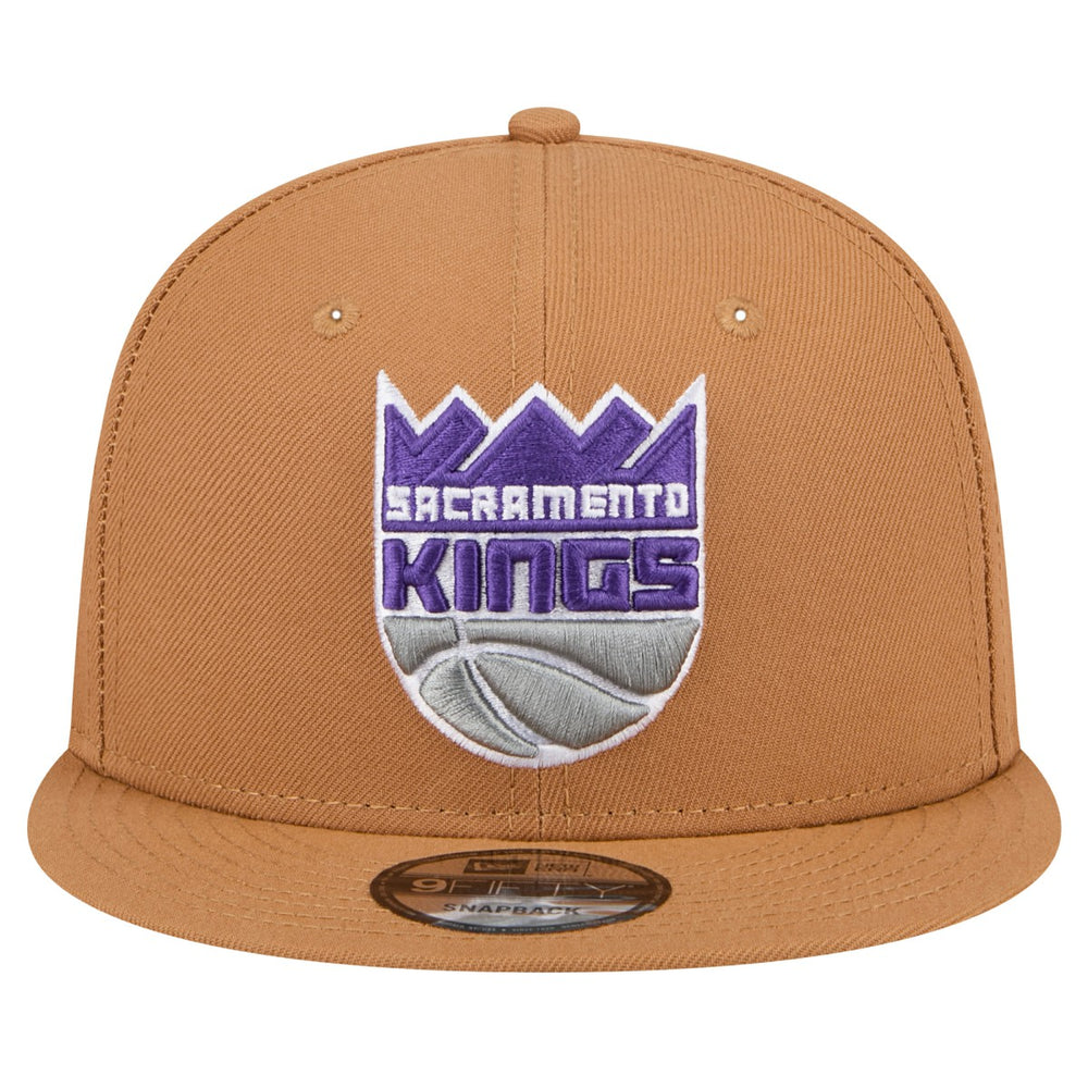 Sacramento Kings Color Pack 9FIFTY Snapback Hat Tan