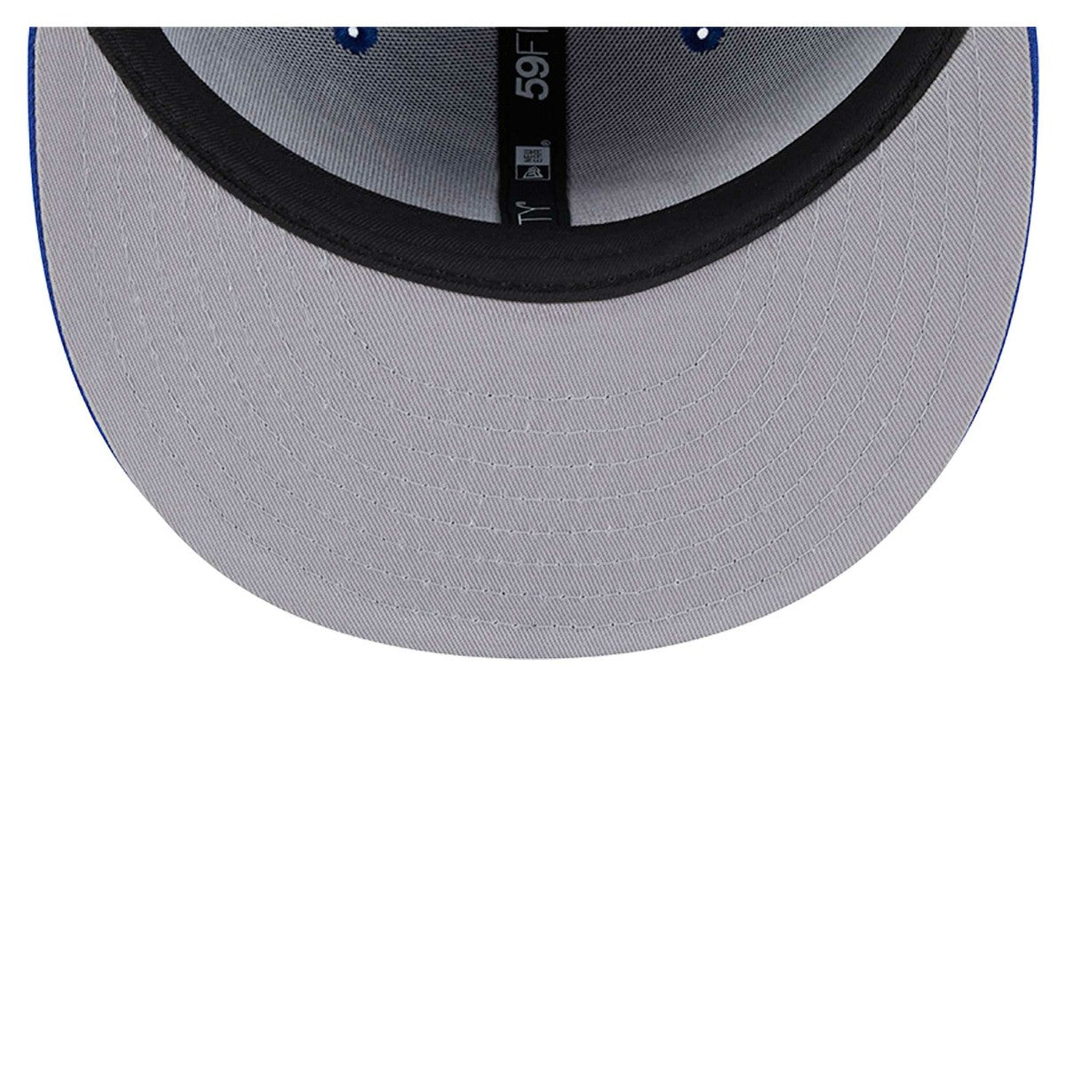 New York Knicks Sport Night Script Sided 59FIFTY Fitted Hat Blue