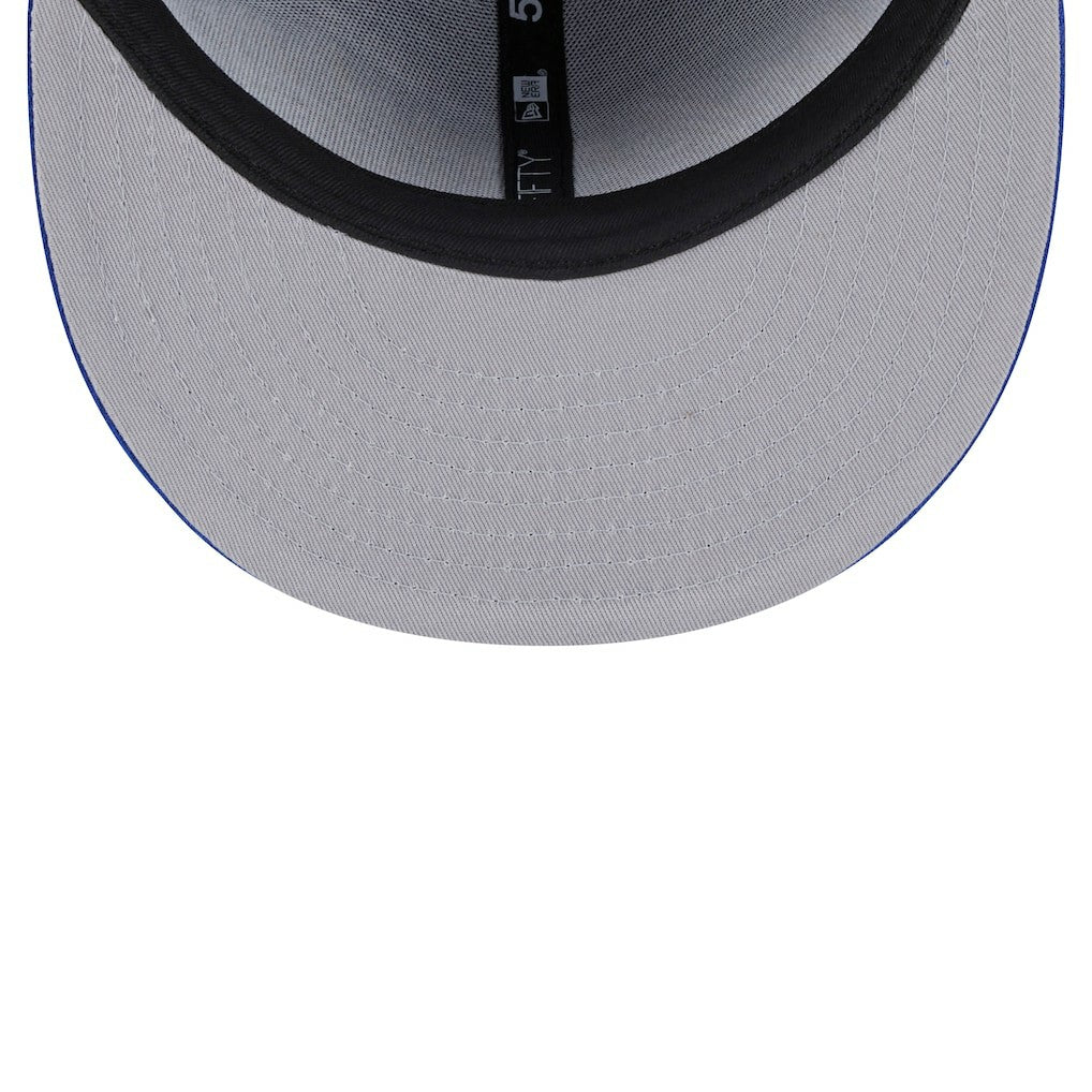 Golden State Warriors Sport Night Script Sided 59FIFTY Fitted Hat Royal