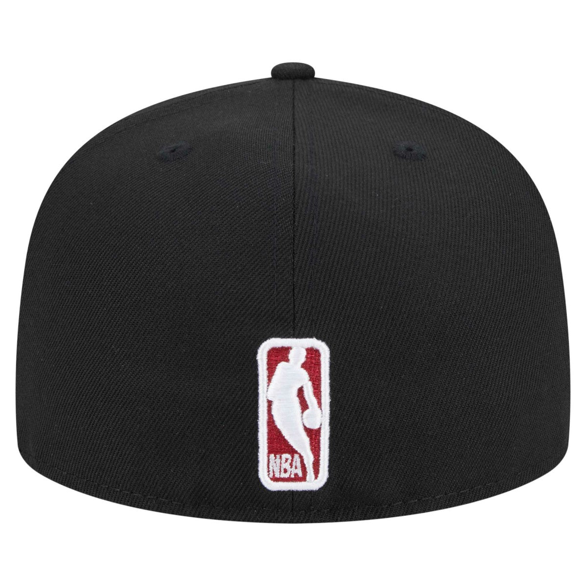Miami Heat Sport Night Script Sided 59FIFTY Fitted Hat Black