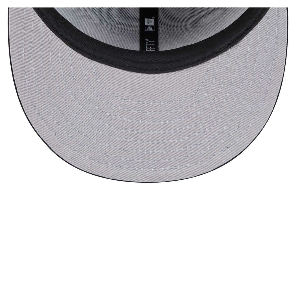 Miami Heat Sport Night Script Sided 59FIFTY Fitted Hat Black