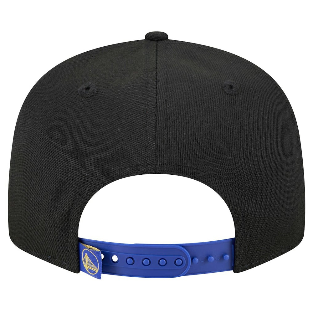 Golden State Warriors Sport Night Splatter 2-Tone 9FIFTY Snapback Hat Black/Royal