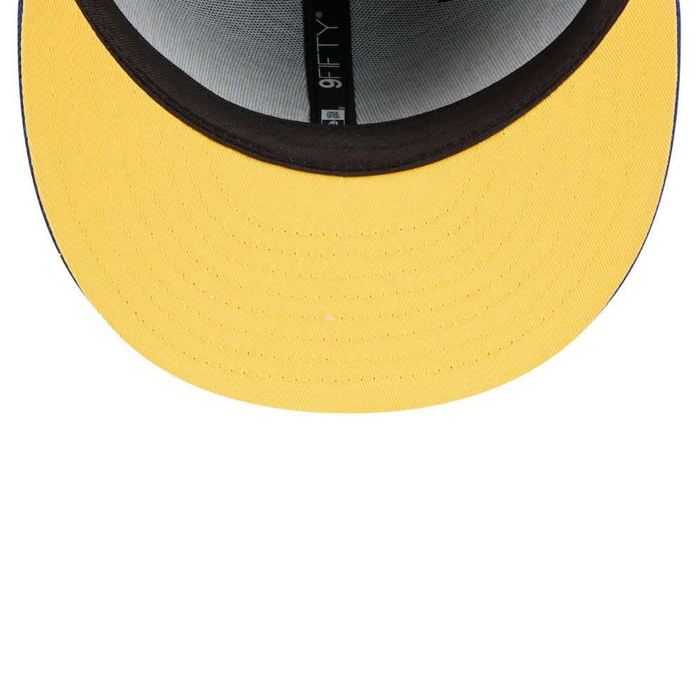 Golden State Warriors Sport Night Splatter 2-Tone 9FIFTY Snapback Hat Black/Royal