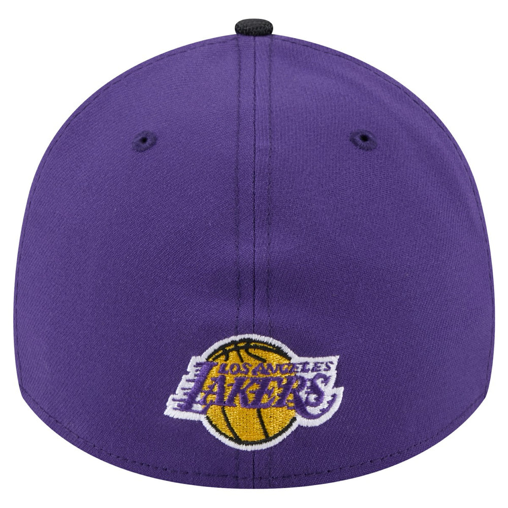 Los Angeles Lakers Sport Night 39THIRTY Flex Hat Purple