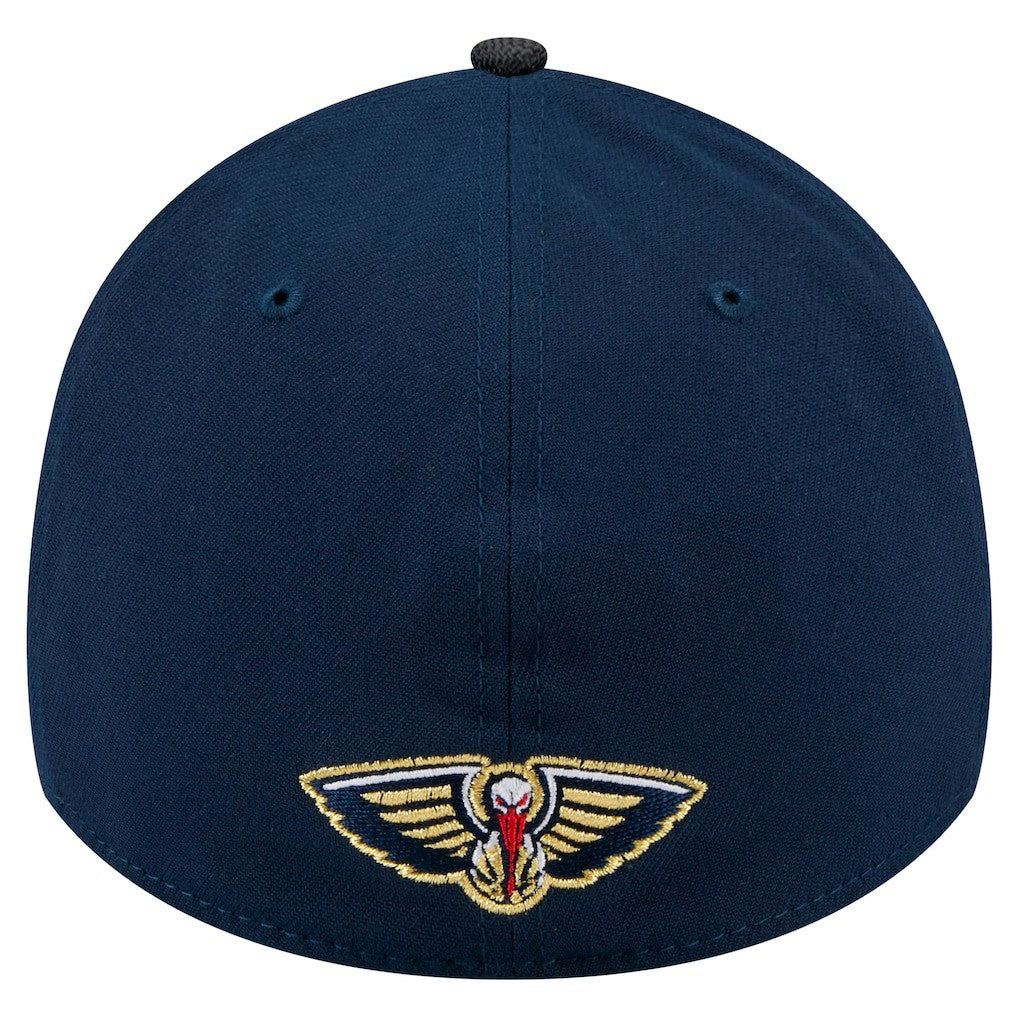 New Orleans Pelicans Sport Night 39THIRTY Flex Hat Navy