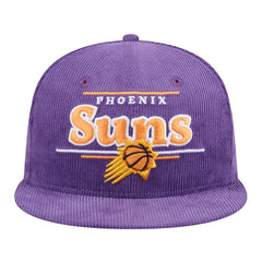 Phoenix Suns Throwback Display Corduroy 9FIFTY Snapback Hat Purple