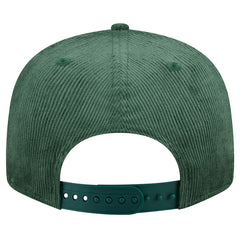 Milwaukee Bucks Throwback Display Corduroy 9FIFTY Snapback Hat Hunter Green