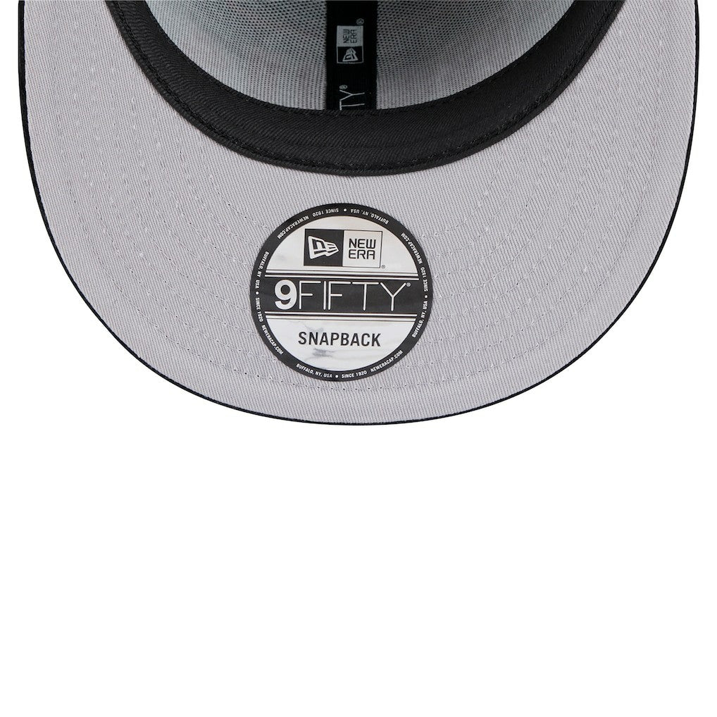 Chicago Bulls Throwback Display Corduroy 9FIFTY Snapback Hat Black