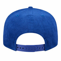 Golden State Warriors Throwback Display Corduroy 9FIFTY Snapback Hat Royal