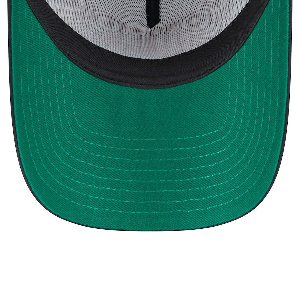 Chicago Bulls Black Throwback Gradient A-Frame 9FORTY Adjustable Hat