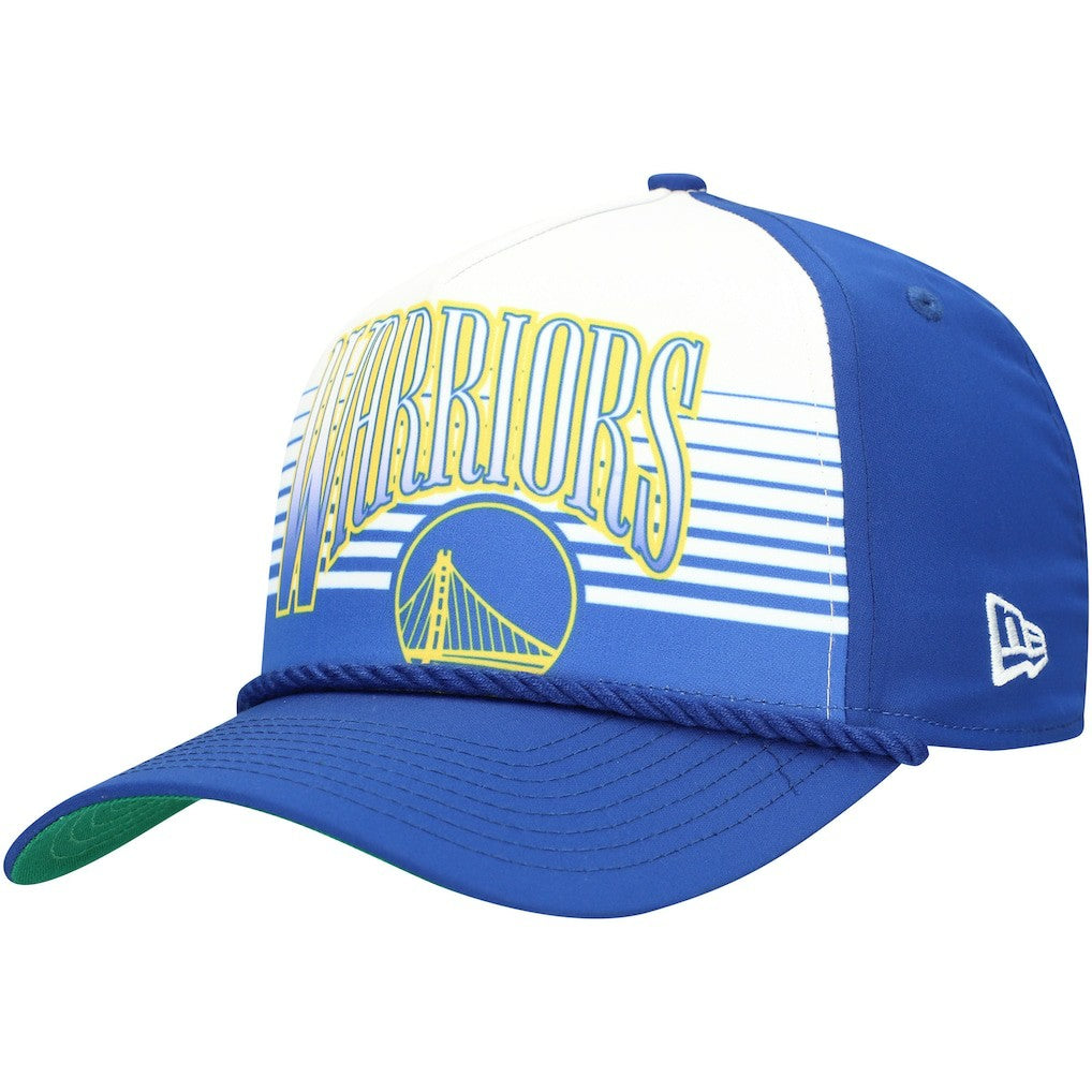 Golden State Warriors Royal Throwback Gradient A-Frame 9FORTY Adjustable Hat