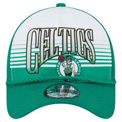 Boston Celtics Kelly Green Throwback Gradient A-Frame 9FORTY Adjustable Hat