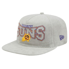 Phoenix Suns Throwback Corduroy Golfer Snapback Hat Gray